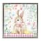 Stupell Industries Easter Bunny & Chicks Floater Framed Art